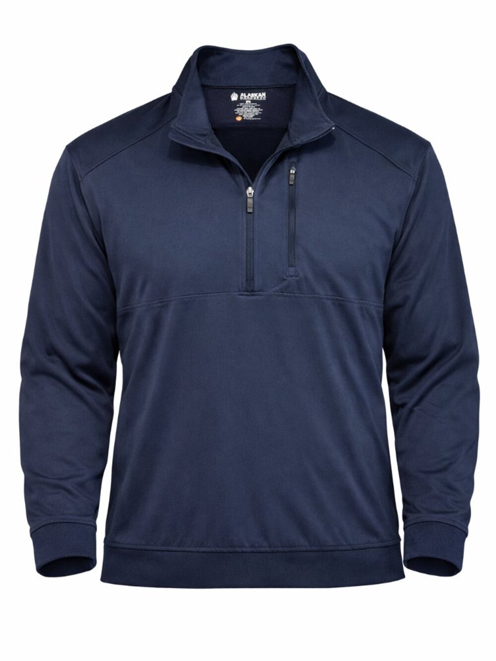 Alaskan Hardgear Duluth 3XL Quarter Zip Men Pullover Navy Stretch Work Hiking